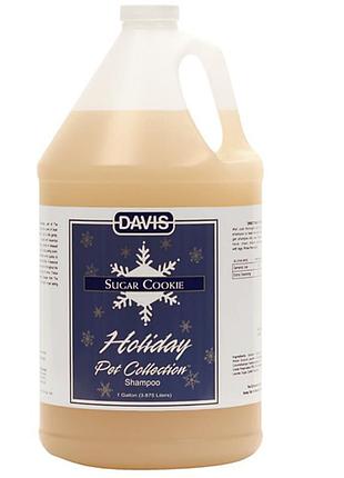 Шампунь для собак и котов, davis sugar cookie shampoo дэвис цукроное печиво концентрат 3800 мл