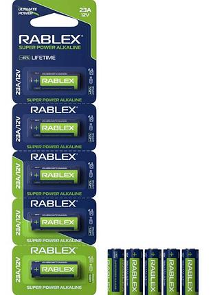 Батарейка rablex 23a, 12v ціна за 1шт , продаж по блістерам modern home style