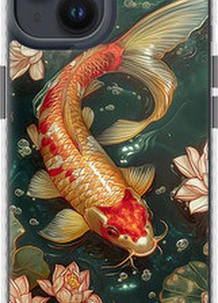 Чехол на iphone 14 мелодия лотоса "6106pc-2648-2448"