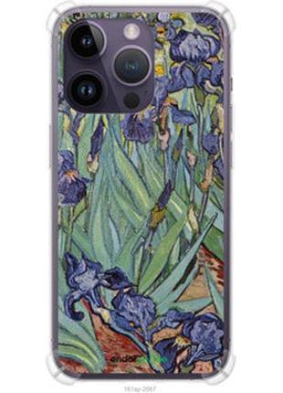 Чохол на iphone 14 pro max вінсент ван гог. іриси "161sp-2667-2448"