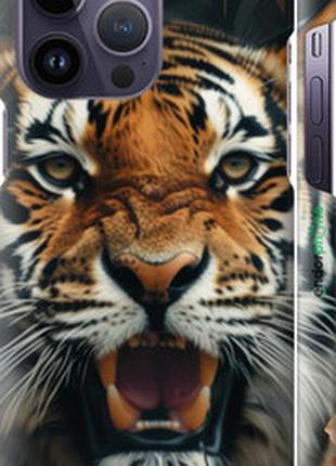 Чехол на iphone 14 pro max тигровое величие "6080m-2667-2448"