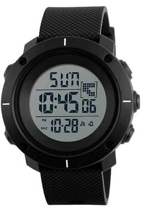 Часы наручные skmei 1213bk, black big size, 9737 modern home style