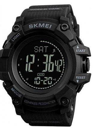 Часы наручные skmei 1356bk, black, compass, 9749 modern home style