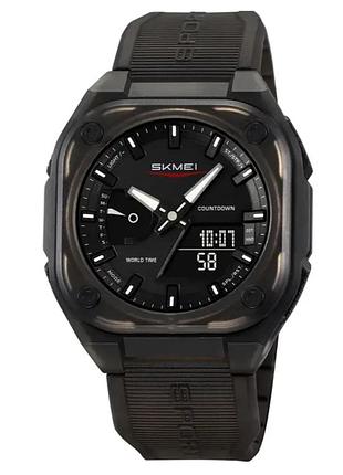 Часы наручные skmei 2328trbk, black transparent, 11359 modern home style