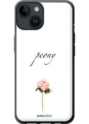 Чехол на iphone 14 пион "4366u-2648-2448"
