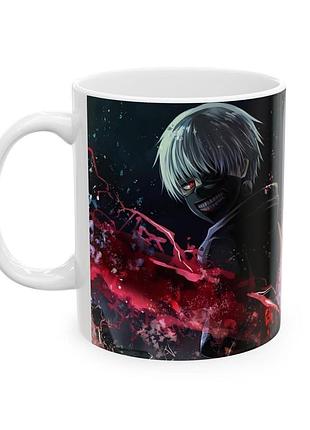 Кружка "tokyo ghoul"- кен канеки 330 мл