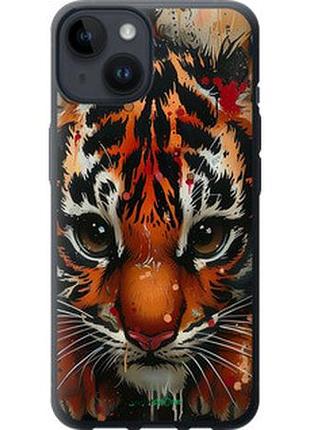 Чехол на iphone 14 mini tiger "6052u-2648-2448"