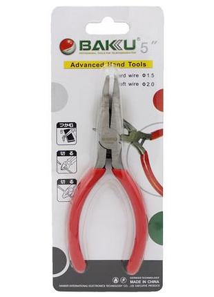 Плоскогубцы угловые baku bk-055 125mm modern home style