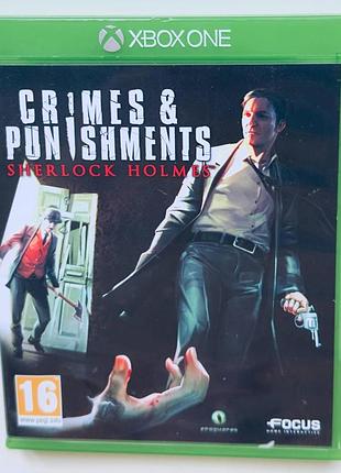 Sherlock holmes crimes & punishments, б/у, английская версия - диск для xbox one