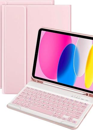 Чехол клавиатура для ipad a16 2025/ ipad 10-го поколения (2022) a2696 / a2757 / a2777