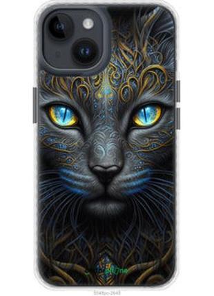Чехол на iphone 14 кошка "5548pm-2648-2448"