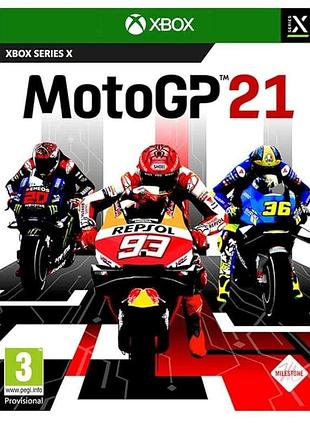 Motogp 21, английская версия - диск для xbox series x
