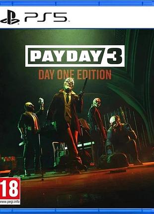 Payday 3, російські субтитри - диск для playstation 5