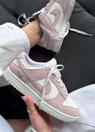 Женские кроссовки nike sb dunk low grey найк данк серого цвета
