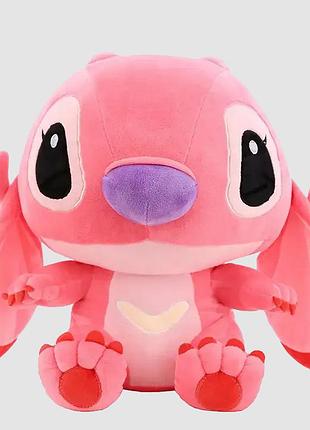 М’яка іграшка стіч 45 см рожевий плюшевий stitch іграшка ліло і стіч велика плюшева іграшка стіч