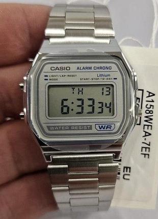 Мужские часы casio a158wea-7ef retro vintage