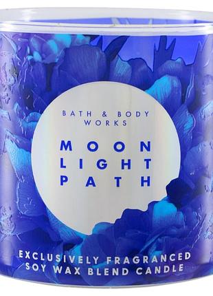 Свеча bath & body works moonlight path scented candle 3-wick 411 г