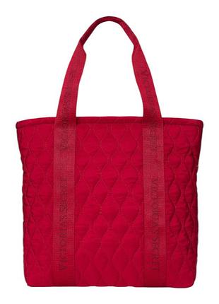 Сумка victoria’s secret quilted tote bag