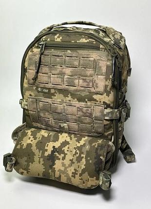 Тактичний та туристичний рюкзак "адаптер" від e-gear піксель