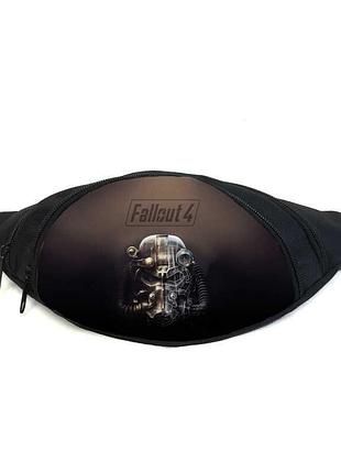 Поясная сумка бананка фоллаут (gb - fallout 013) gear bag черная