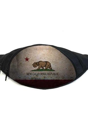Поясная сумка бананка фоллаут (gb - fallout 07) gear bag черная