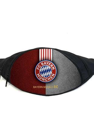 Поясная сумка бананка фк бавария мюнхен (gb - fc bayern munchen 03) gear bag черная