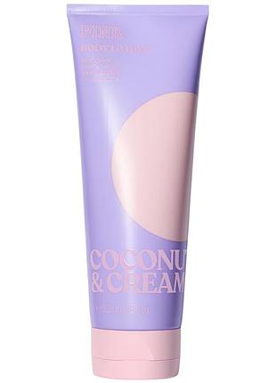 Парфумований лосьйон для тіла pink victoria's secret coconut & creamy lotion 236 мл