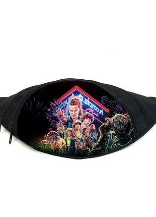 Поясна сумка бананка дуже дивні справи stranger things 019 gear bag чорна