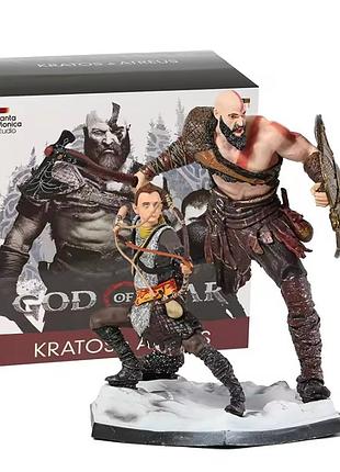 Фигурка кратос / kratos god of war ii ares armor – коллекционная экшн-фигурка героя игры, 18 см, с мечом олимпа / blade of olympus