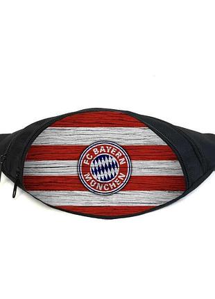 Поясная сумка бананка фк бавария мюнхен (gb - fc bayern munchen 04) gear bag черная