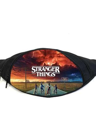 Поясна сумка бананка дуже дивні справи stranger things 011 gear bag чорна