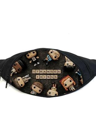 Поясна сумка бананка дуже дивні справи stranger things 01 gear bag чорна