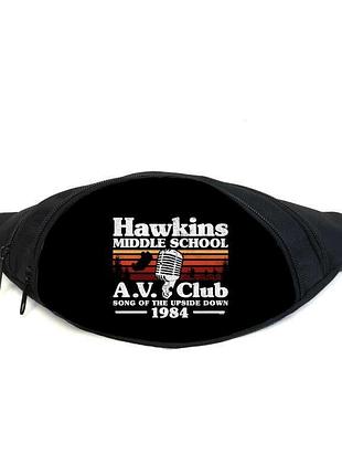 Поясна сумка бананка дуже дивні справи stranger things 09 gear bag чорна