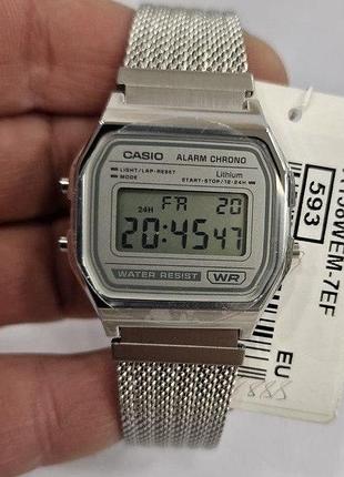 Мужские часы casio a158wem-7ef retro vintage