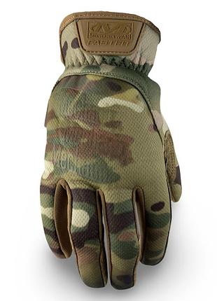 Перчатки mechanix tactical fastfit мультикам размер xl