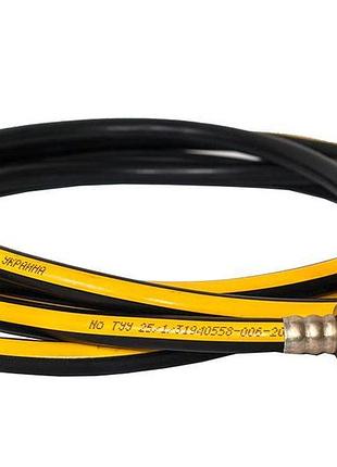 Шланг газовий гумовий чорний 1/2" вв 4,0м 1/10