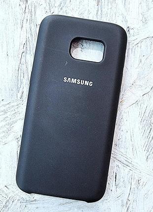 Чехол samsung s7 soft для телефона черный