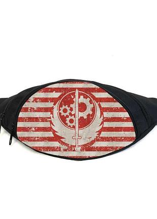 Поясная сумка бананка фоллаут (gb - fallout 021) gear bag черная