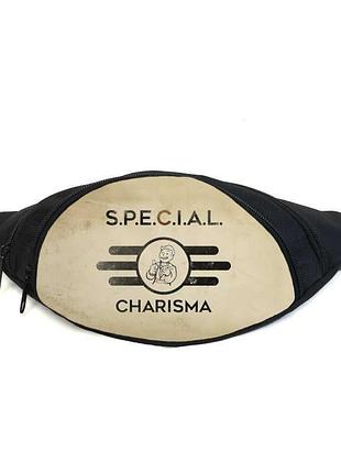 Поясная сумка бананка фоллаут (gb - fallout 023) gear bag черная