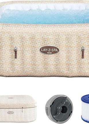 Надувний джакузі bestway 6001m lay-z-spa , на 7 осіб. 201 х 201 х 71