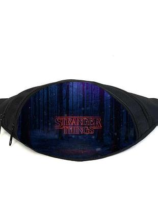 Поясна сумка бананка дуже дивні справи stranger things 04 gear bag чорна
