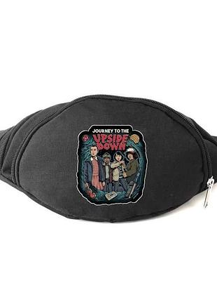 Поясна сумка бананка дуже дивні справи stranger things 05 cappuccino toys чорна