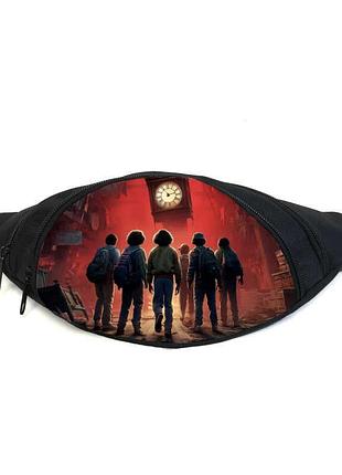 Поясна сумка бананка дуже дивні справи stranger things 014 gear bag чорна