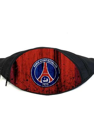 Поясная сумка бананка фк пари сен-жермен (gb - fc paris saint-germain 04) gear bag черная
