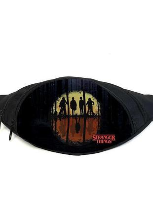 Поясна сумка бананка дуже дивні справи stranger things 06 gear bag чорна