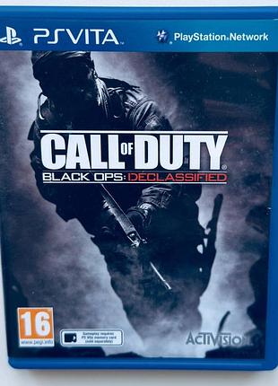 Call of duty black ops declassified, б/в, англійська версія - картридж для playstation vita
