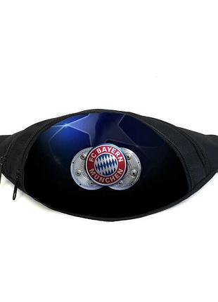 Поясная сумка бананка фк бавария мюнхен (gb - fc bayern munchen 01) gear bag черная