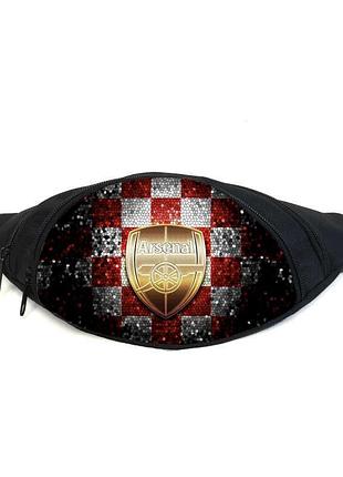 Поясная сумка бананка фк арсенал (gb - fc arsenal 03) gear bag черная