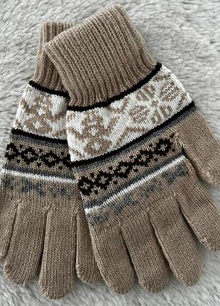 Подростковые варежки, одинарные перчатки