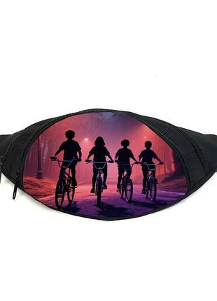 Поясна сумка бананка дуже дивні справи stranger things 02 gear bag чорна